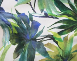 Shangri-la Linen - Peacock