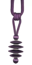 35306 Onyx 1 Tassle Tiebk - 35306.9510