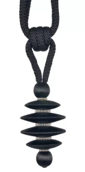 35306 Onyx 1 Tassle Tiebk - 35306.9990