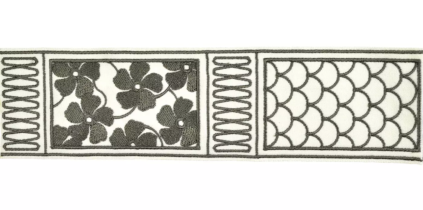 View 32061 Fiorella Braid 60mm | 32061.9900 32061 Fiorella Braid 60mm | 32061.9900