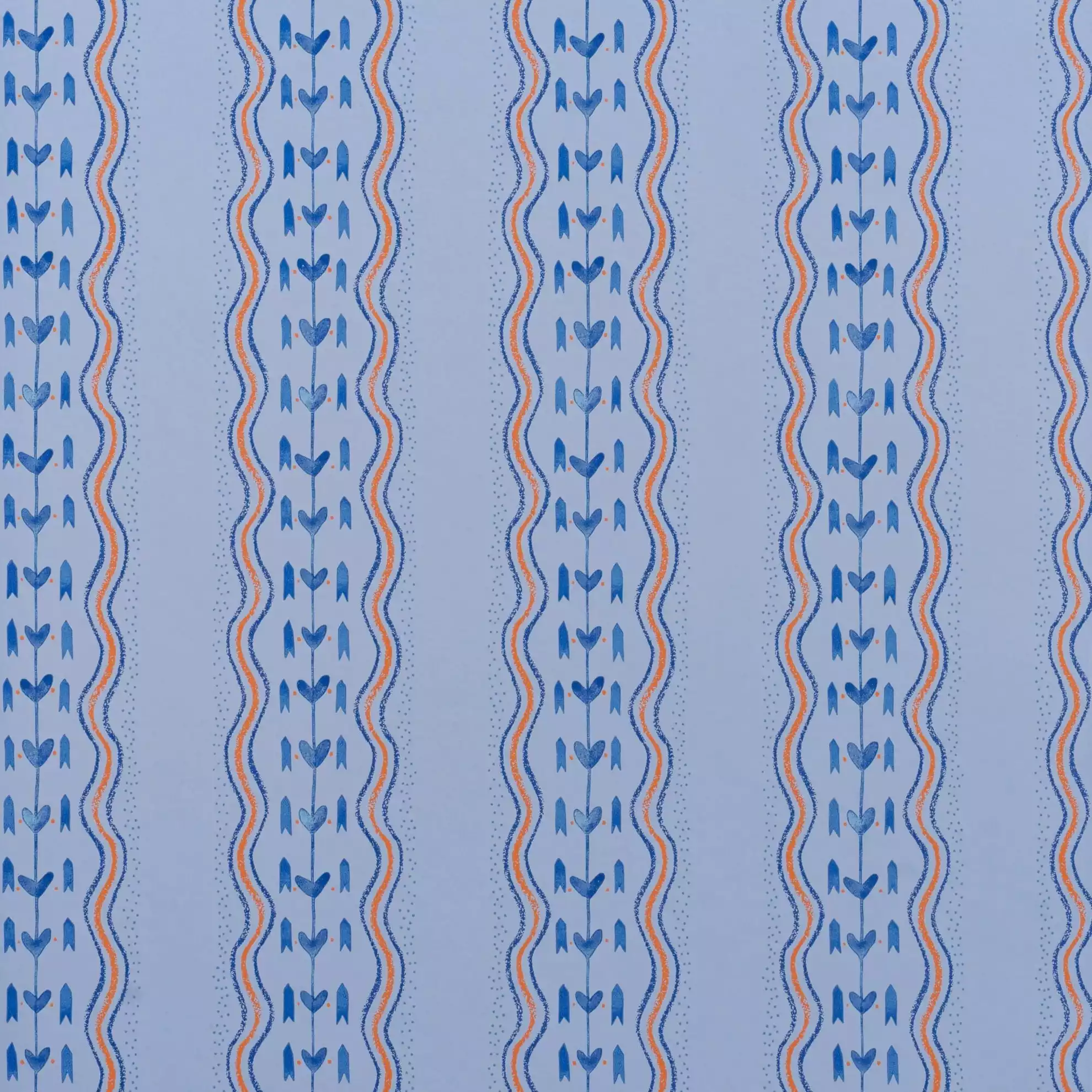 Hearty Wallpaper - Sherbet